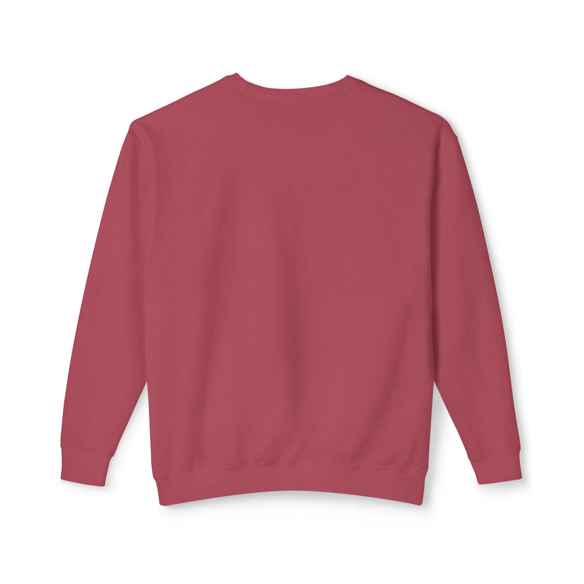 Unisex Lightweight Crewneck Sweatshirt in Charcoal and Cream
