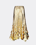 Women's A-Line Sequined Long Skirt for Party Glamour
