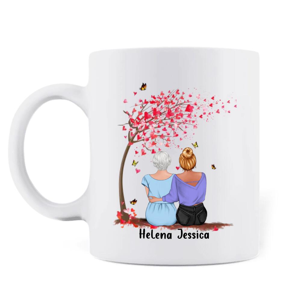 Personalized Mom Coffee Mug - Gift Idea For Mother's Day - To My Mother-In-Law Thank For Not Putting My Husband Up For Adoption I'm Sure That Was Tempting Someday