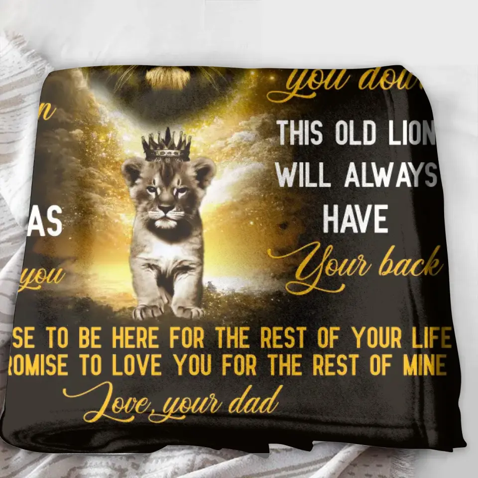 To My Daughter Fleece Throw Blanket & Quilt - Gift Idea From Dad To Daughter - Never Forget That I Love You