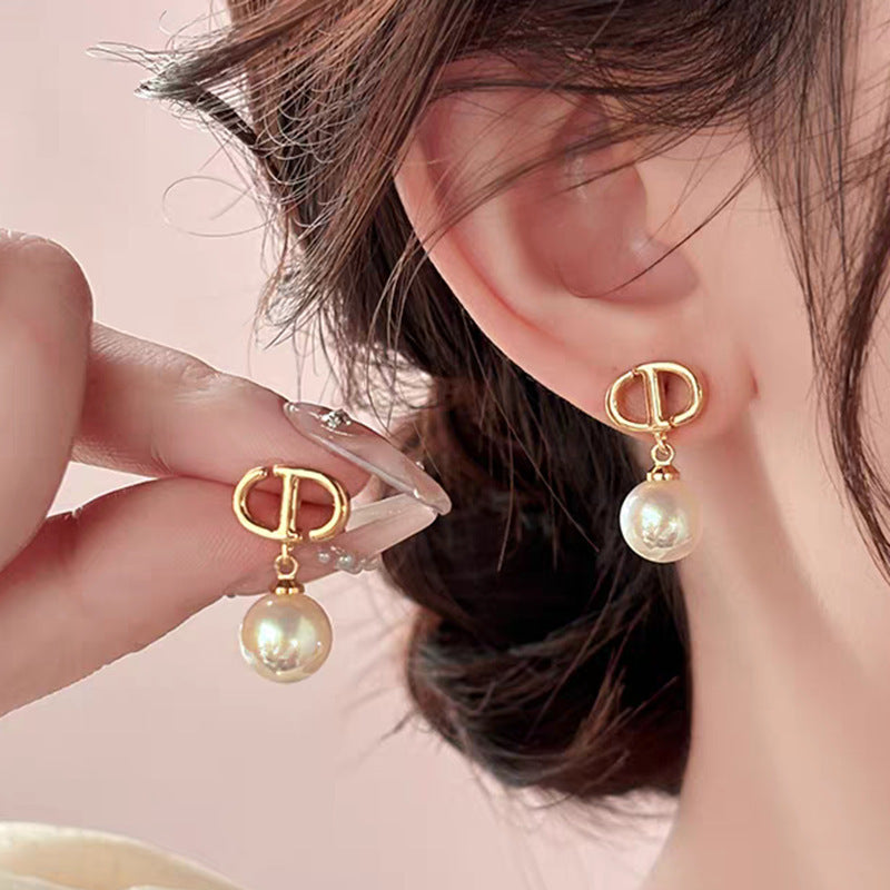 Dainty Heart Gold Plated Stud Earrings Minimalist Chic Jewelry