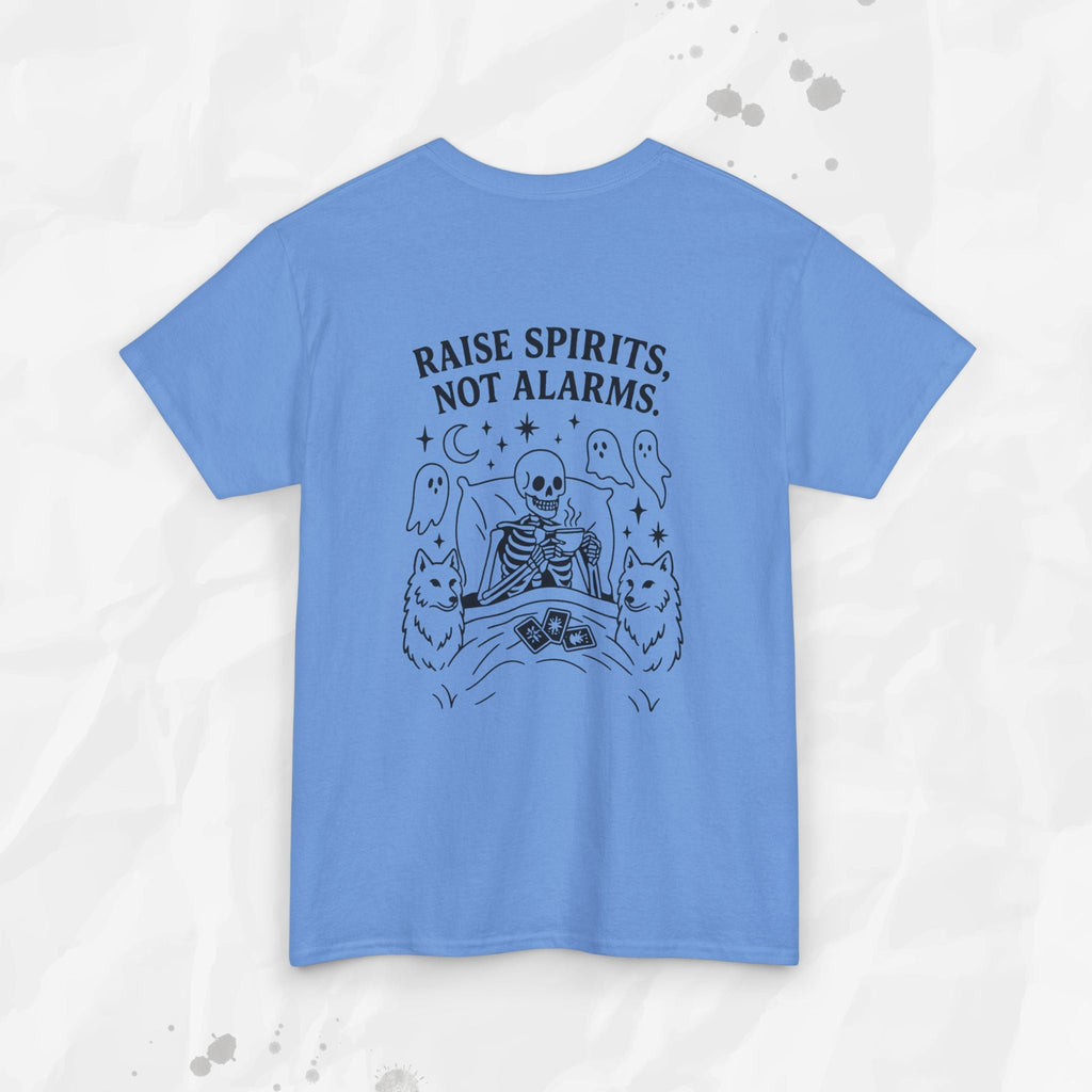 Raise Spirits, Not Alarms – T-Shirt