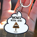 Personalized Mom's Little Shit Acrylic Keychain - Gift Idea For Mother's Day - Happy Mother's Day