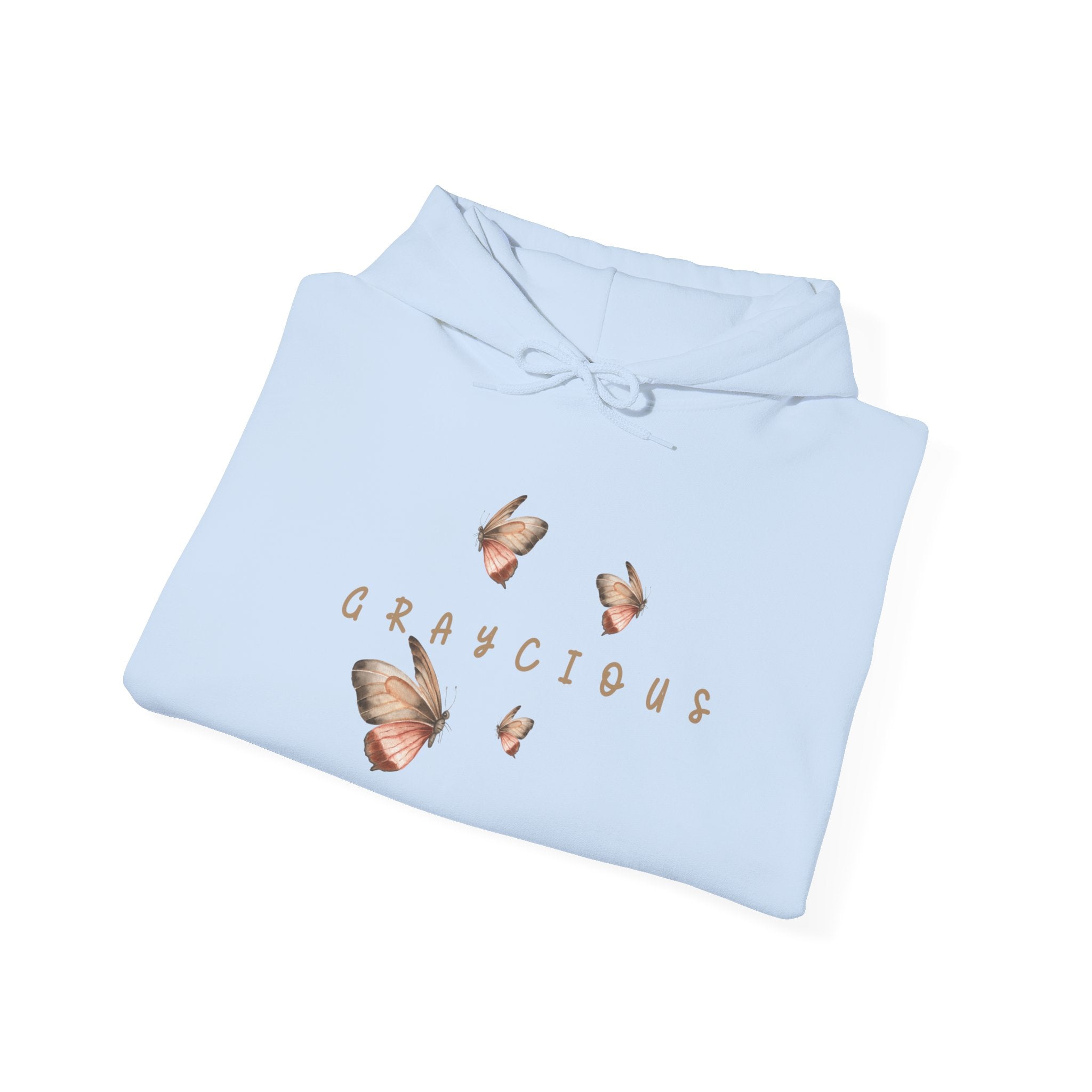 Butterfly Graphic Unisex Hoodie - Cozy Nature Inspired Sweatshirt