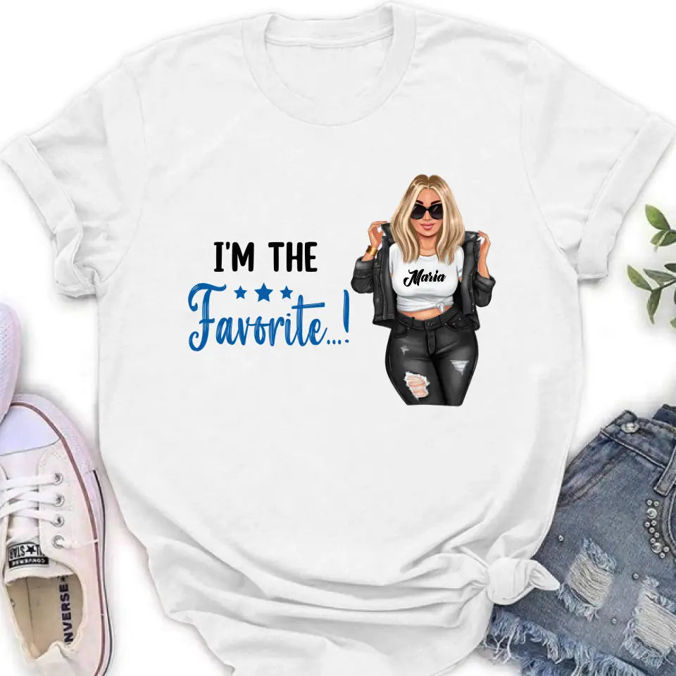 Personalized Sibling T-shirt/ Long Sleeve/ Sweatshirt/ Hoodie - Gift Idea For Sibling/ Best Sisters - I'm The Favorite...!