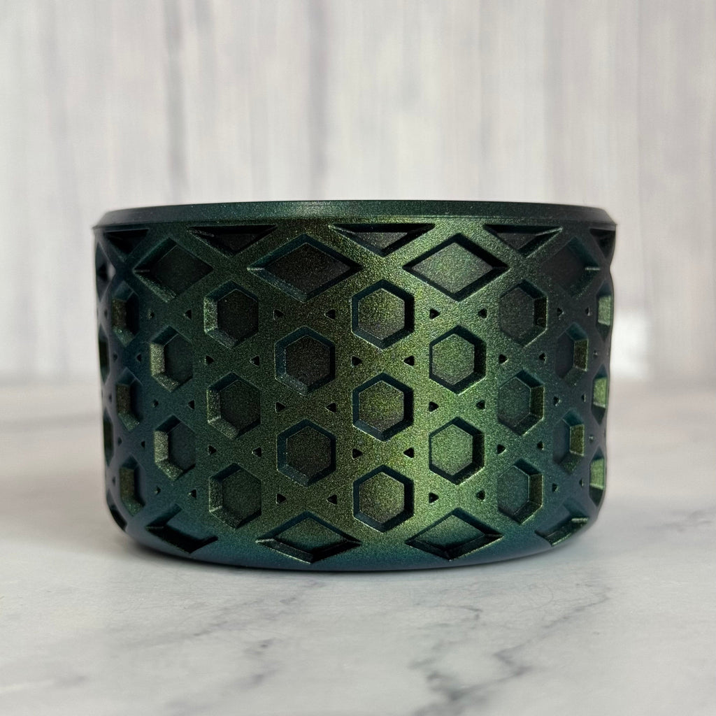 Emerald Shimmer Waffle Boot