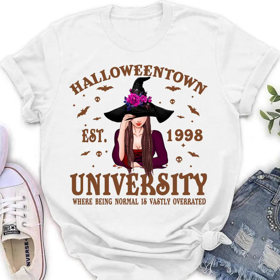 Personalized Halloweentown Shirt/Hoodie - Halloween Gift Idea - Halloweentown University Where Being Normal Is Vastly Overrated