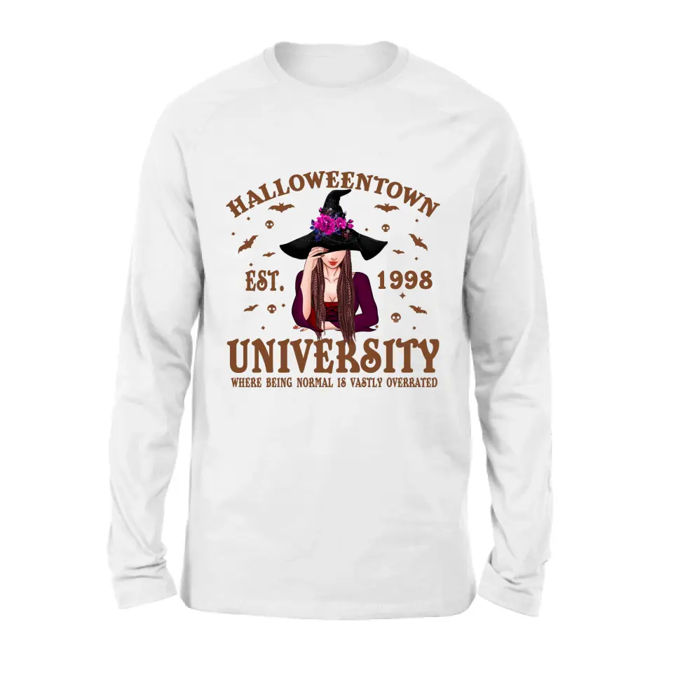 Personalized Halloweentown Shirt/Hoodie - Halloween Gift Idea - Halloweentown University Where Being Normal Is Vastly Overrated