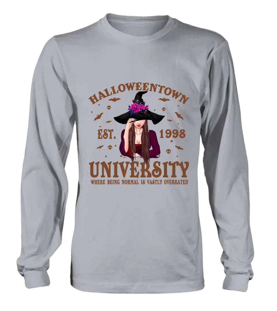 Personalized Halloweentown Shirt/Hoodie - Halloween Gift Idea - Halloweentown University Where Being Normal Is Vastly Overrated