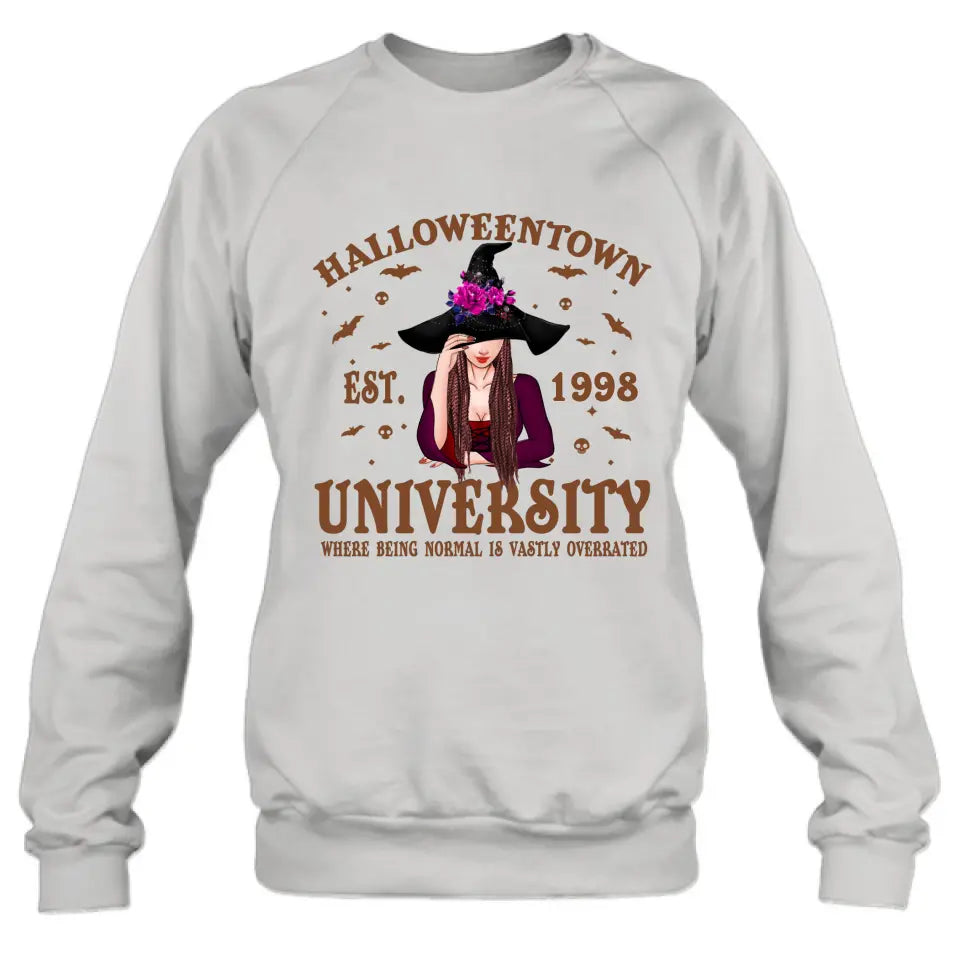 Personalized Halloweentown Shirt/Hoodie - Halloween Gift Idea - Halloweentown University Where Being Normal Is Vastly Overrated