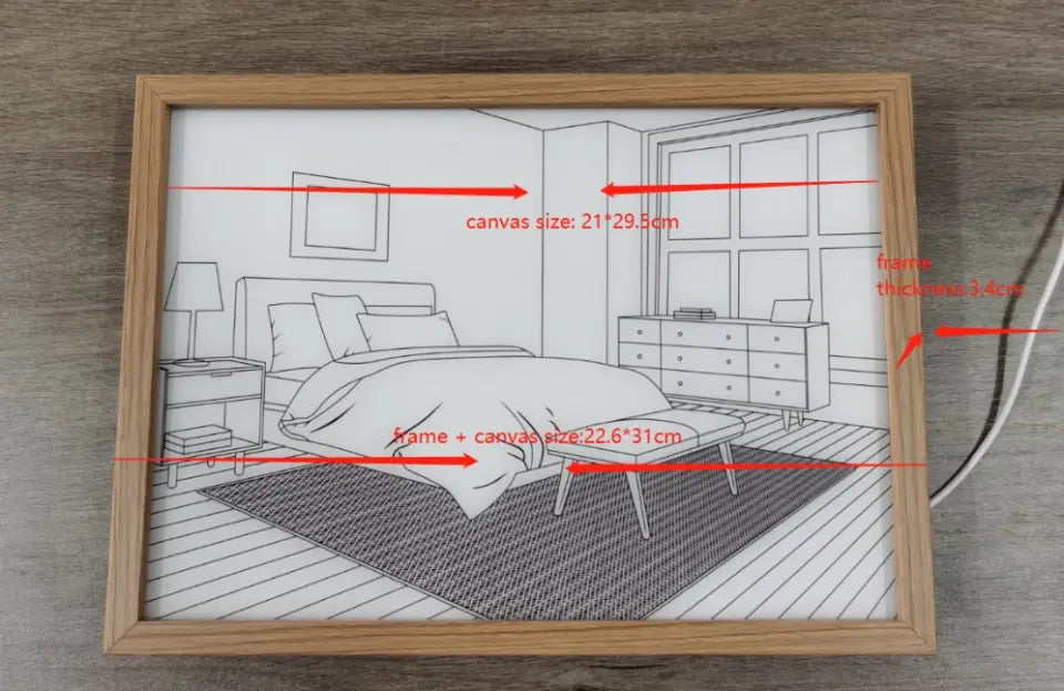 Personalized Couple Lighting Frame Canvas - Gift Idea for Couple - Every Love Story Is Beautiful But Ours Is The Best