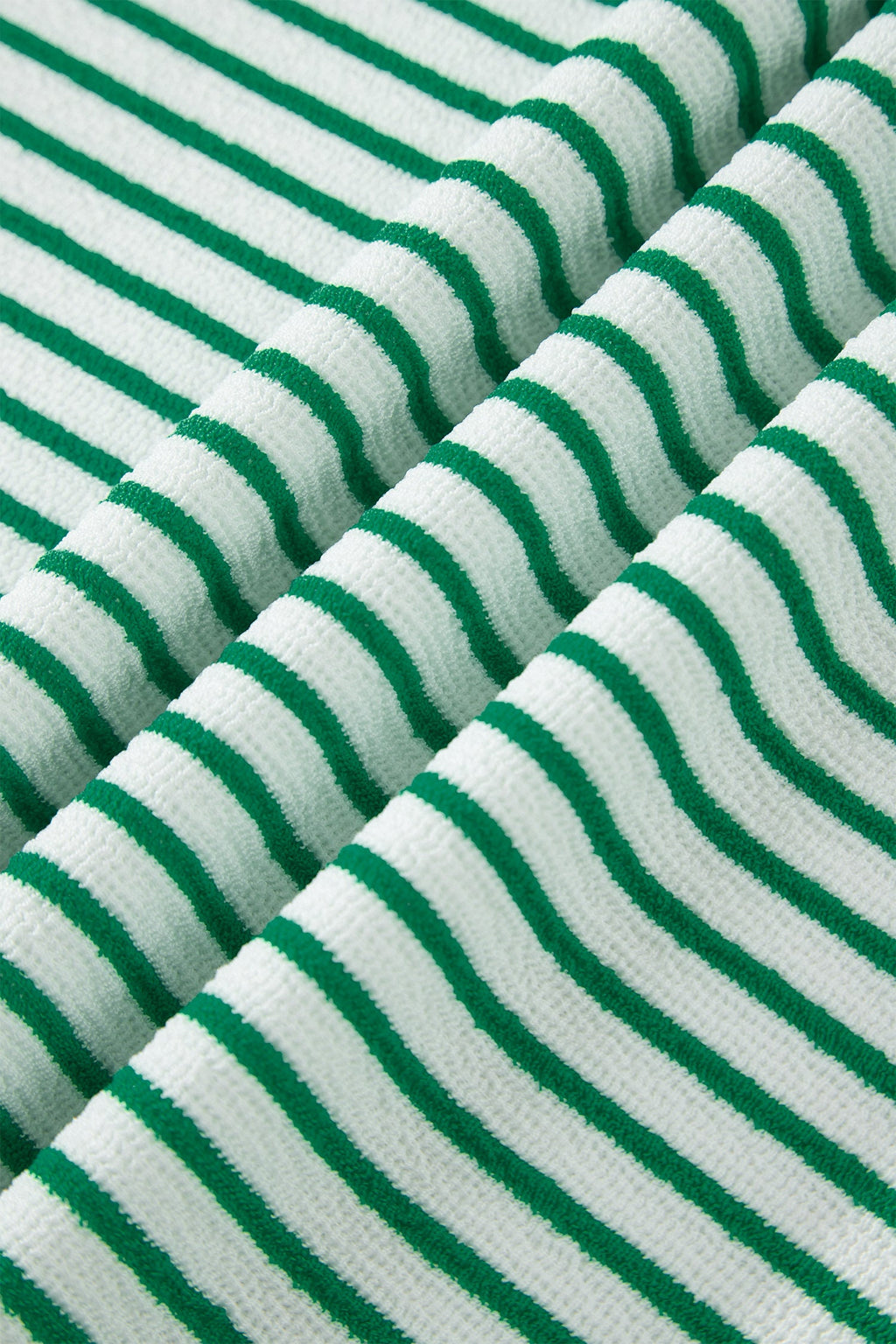 Women's Striped Crew Neck Tee and Drawstring Pants Loungewear Set