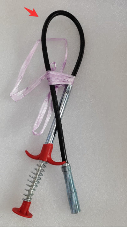 60CM Drain Clog Remover Spring Sewer Dredger for Sink Hair Removal