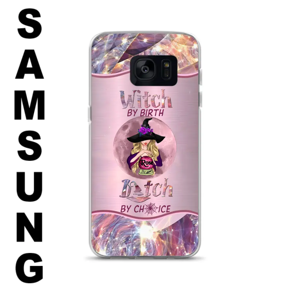 Witch By Birth Phone Case Personalized Halloween Gift for Her - Image 31