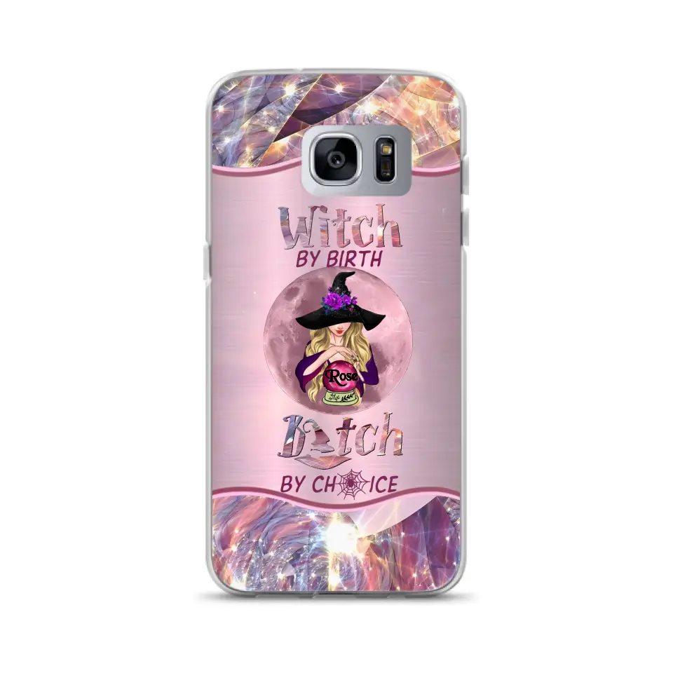 Witch By Birth Phone Case Personalized Halloween Gift for Her - Image 32