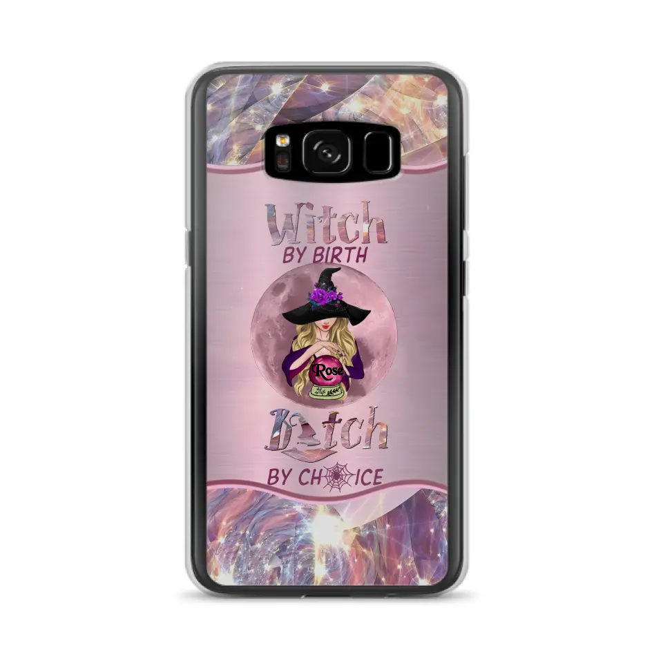 Witch By Birth Phone Case Personalized Halloween Gift for Her - Image 33