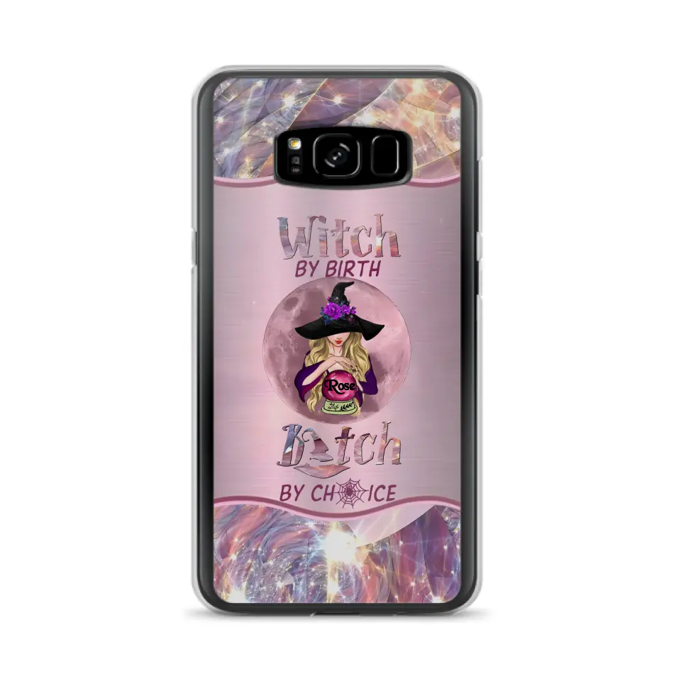 Witch By Birth Phone Case Personalized Halloween Gift for Her - Image 34