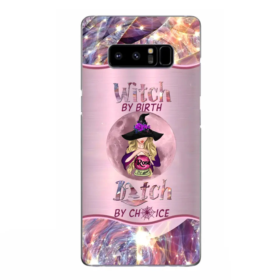 Witch By Birth Phone Case Personalized Halloween Gift for Her - Image 35
