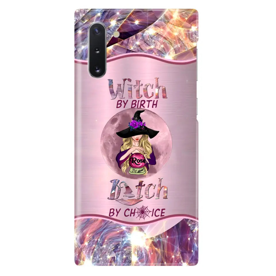 Witch By Birth Phone Case Personalized Halloween Gift for Her - Image 41