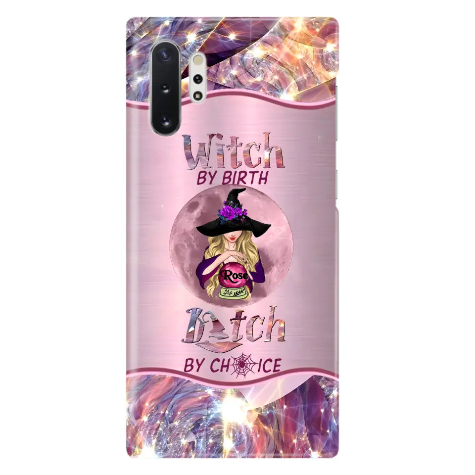 Witch By Birth Phone Case Personalized Halloween Gift for Her - Image 42