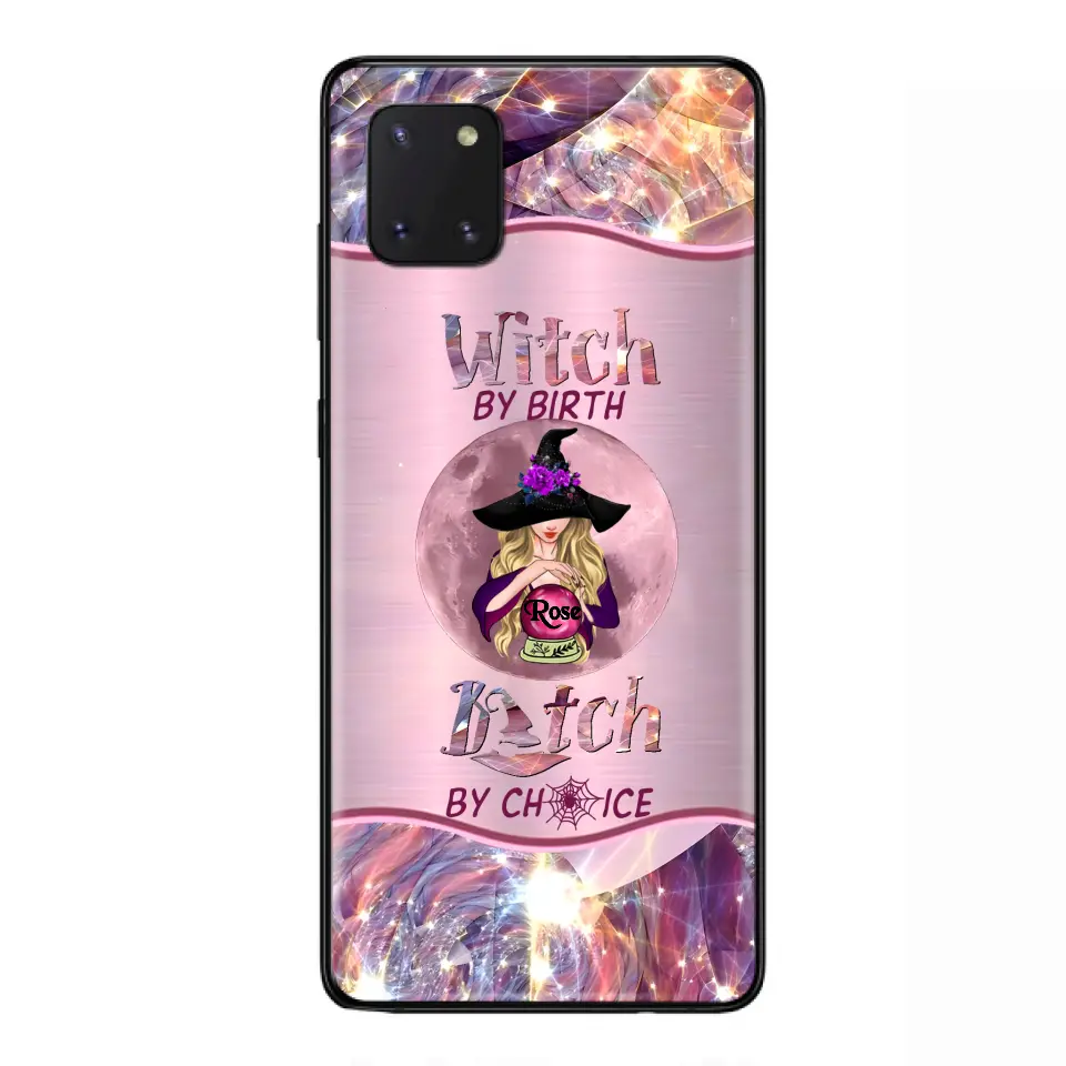 Witch By Birth Phone Case Personalized Halloween Gift for Her - Image 43