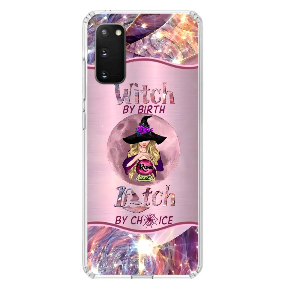 Witch By Birth Phone Case Personalized Halloween Gift for Her - Image 44