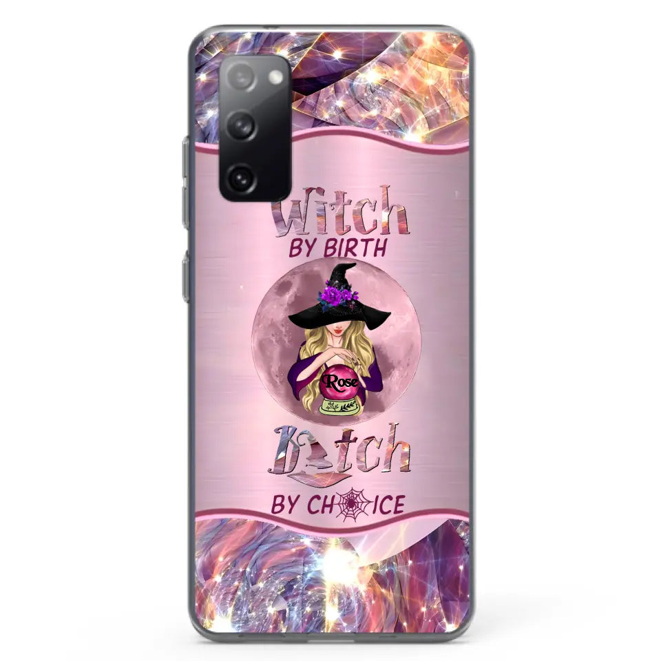 Witch By Birth Phone Case Personalized Halloween Gift for Her - Image 45