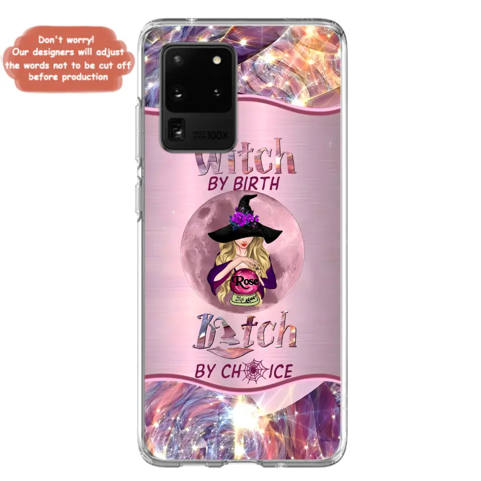 Witch By Birth Phone Case Personalized Halloween Gift for Her - Image 47