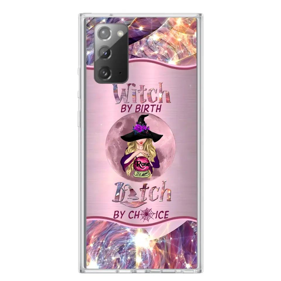 Witch By Birth Phone Case Personalized Halloween Gift for Her - Image 48