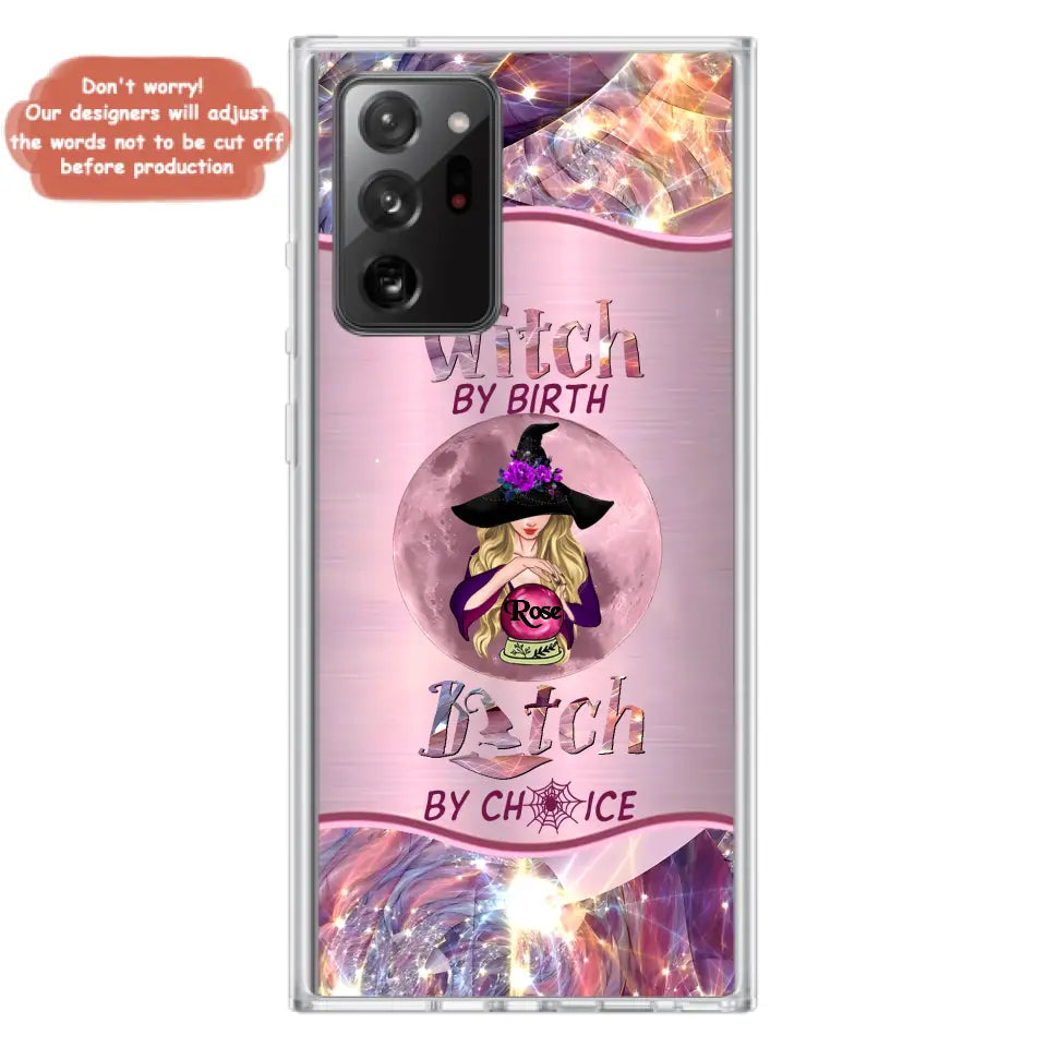 Witch By Birth Phone Case Personalized Halloween Gift for Her - Image 49