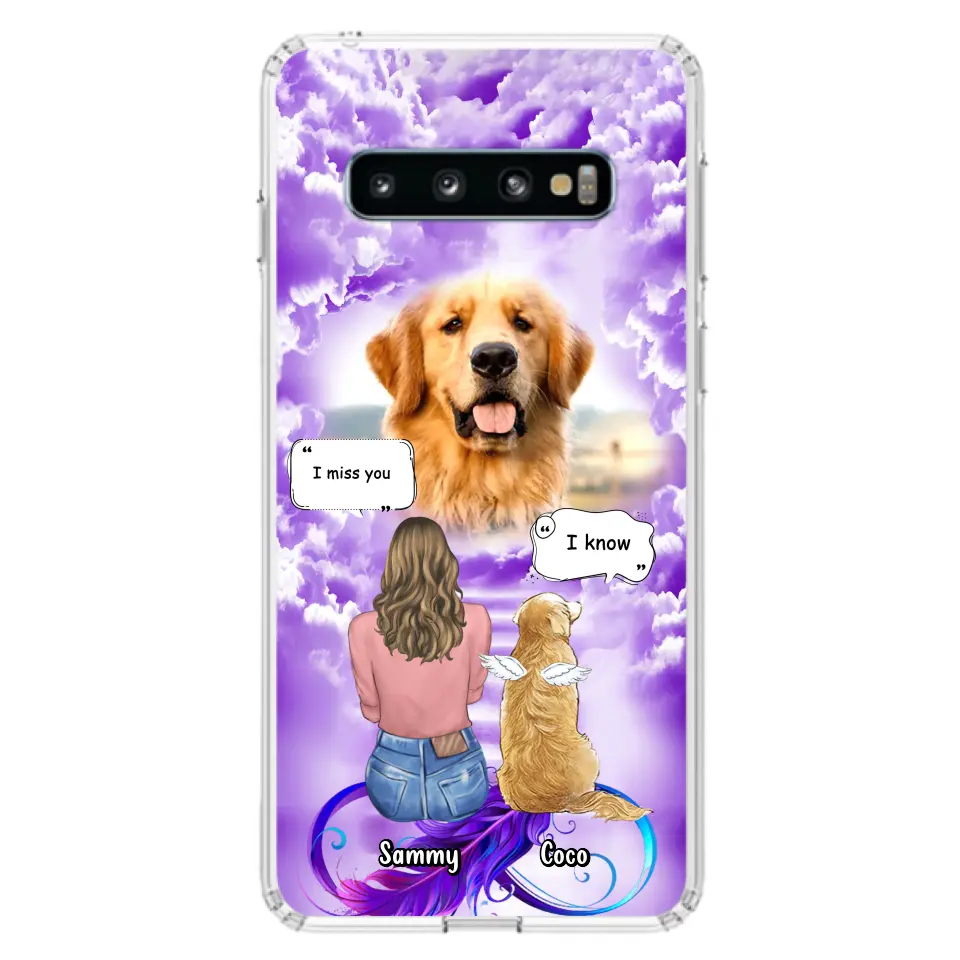 Personalized Memorial Pet iPhone/Samsung Case - Upload Photo - Memorial Gift Idea For Dog/Cat/Rabbit Lover