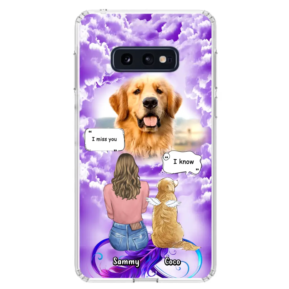 Personalized Memorial Pet iPhone/Samsung Case - Upload Photo - Memorial Gift Idea For Dog/Cat/Rabbit Lover