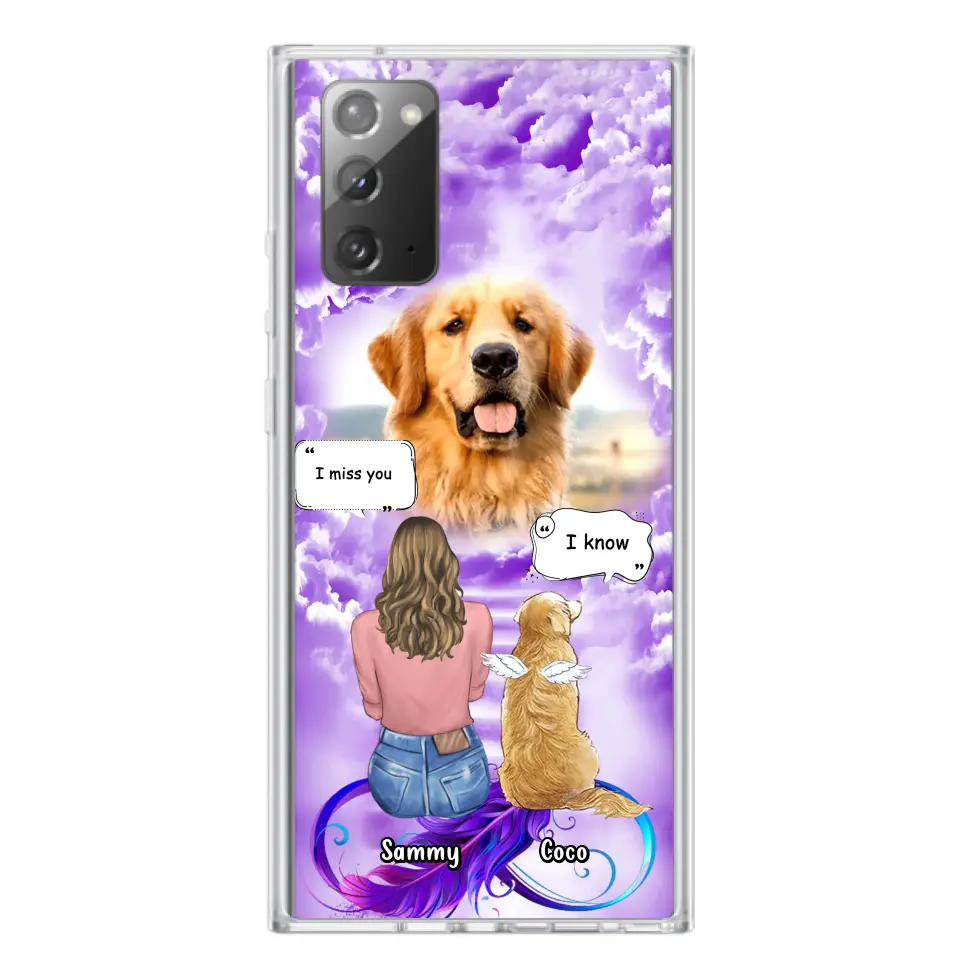 Personalized Memorial Pet iPhone/Samsung Case - Upload Photo - Memorial Gift Idea For Dog/Cat/Rabbit Lover