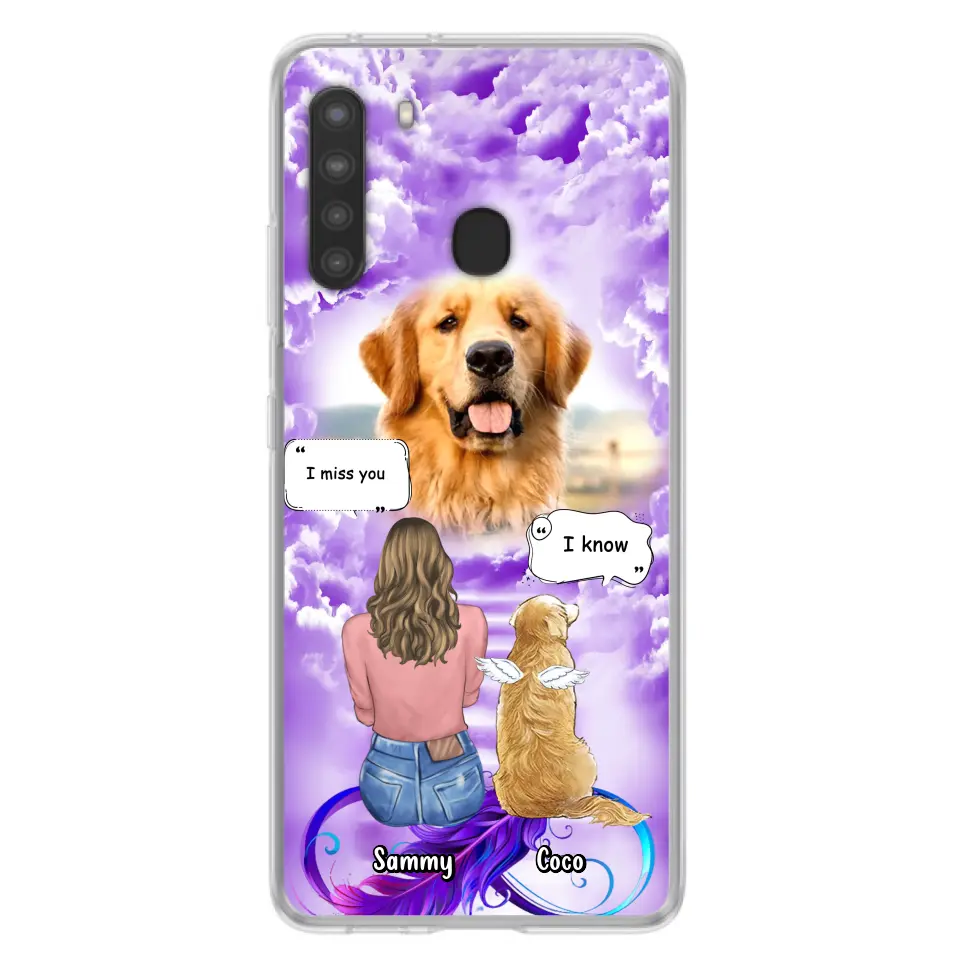 Personalized Memorial Pet iPhone/Samsung Case - Upload Photo - Memorial Gift Idea For Dog/Cat/Rabbit Lover