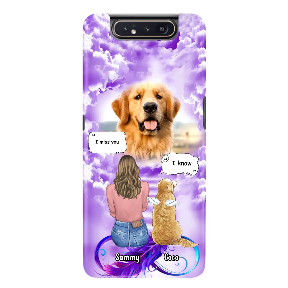 Personalized Memorial Pet iPhone/Samsung Case - Upload Photo - Memorial Gift Idea For Dog/Cat/Rabbit Lover