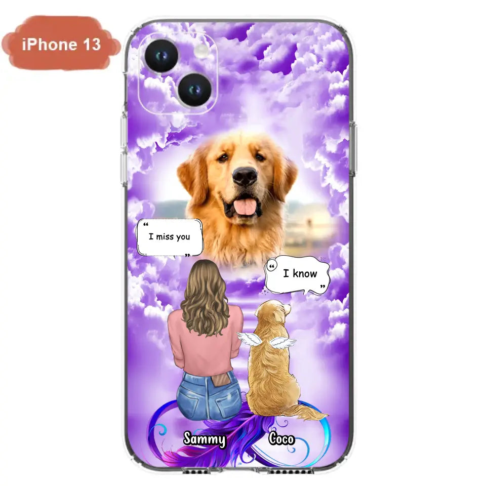 Personalized Memorial Pet iPhone/Samsung Case - Upload Photo - Memorial Gift Idea For Dog/Cat/Rabbit Lover