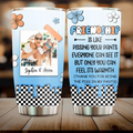 Personalized Bestie Tumbler 20oz - Gift Idea For Best Friend - Upload Photo - Thank You For Being The Piss In My Pants