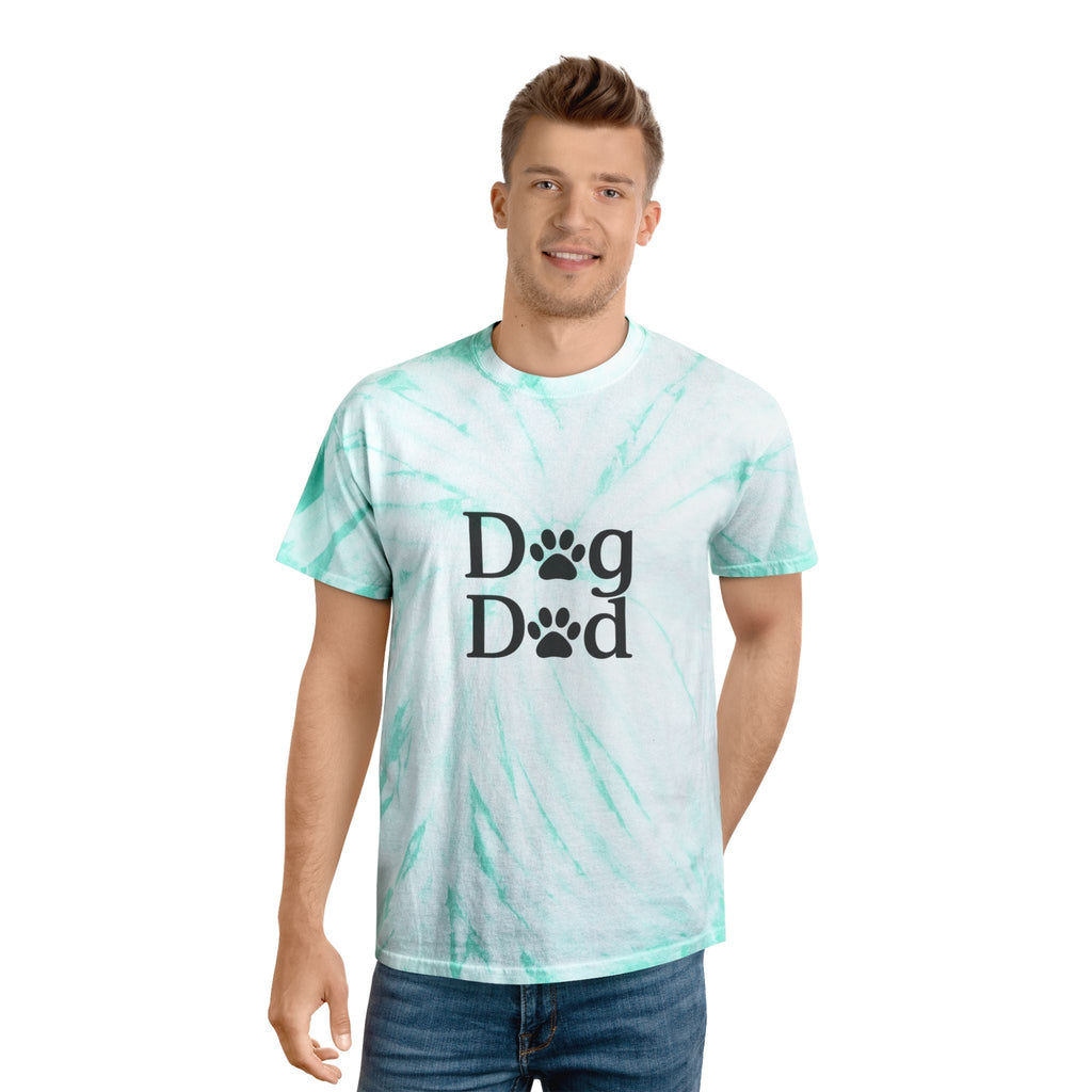Dog Dad Bright Color Blast Tie-Dye Tee Sizes Small - 2XL (4 colors)