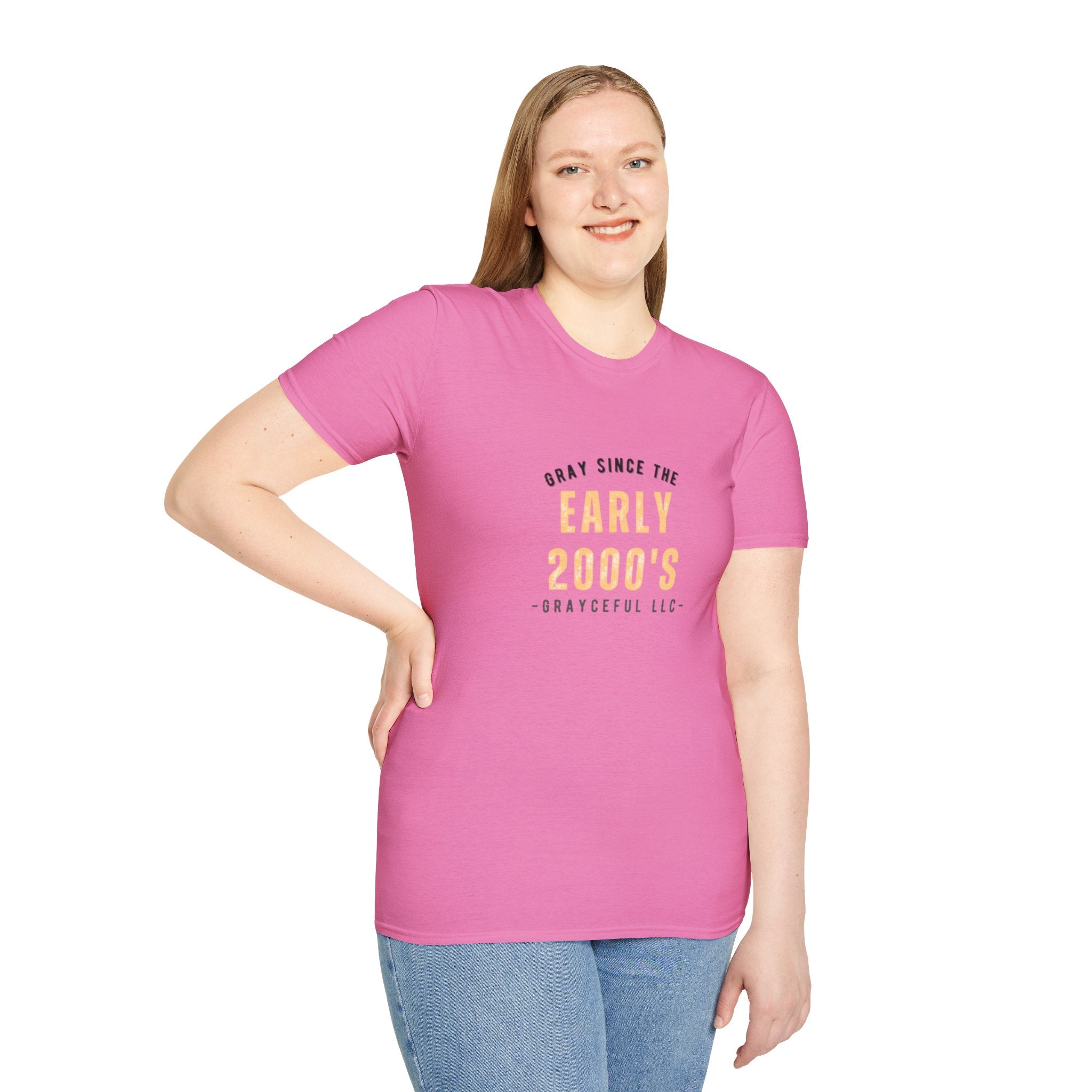 Unisex Softstyle Cotton Crewneck T-Shirt: Minimalist Casual Tee