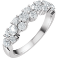 Celestine 14K Gold Diamond Anniversary Band