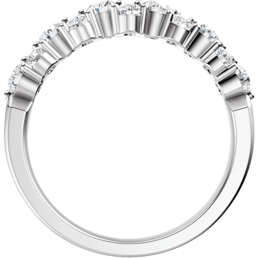 Celestine 14K Gold Diamond Anniversary Band