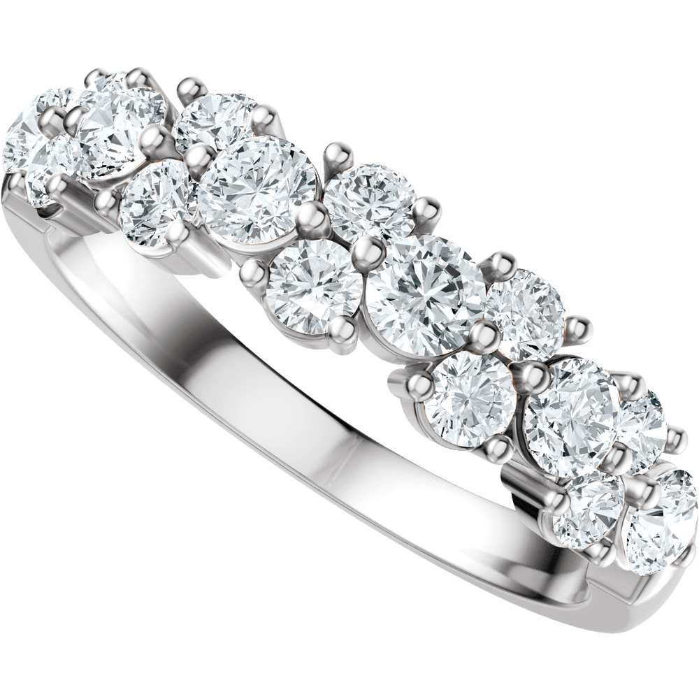 Celestine 14K Gold Diamond Anniversary Band