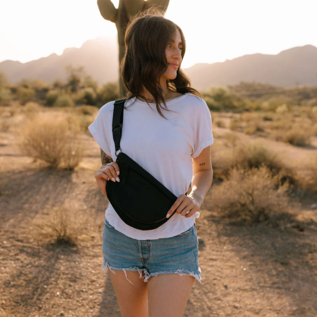 Nylon Crossbody Bag