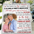 Personalized Couple Quilt & Fleece Blanket - Gift Idea For Couple/Husband & Wife - Upload Photo - You Will Always Be The Miracle