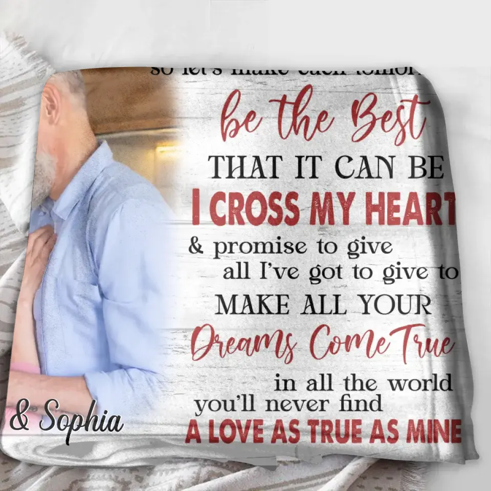 Personalized Couple Quilt & Fleece Blanket - Gift Idea For Couple/Husband & Wife - Upload Photo - You Will Always Be The Miracle