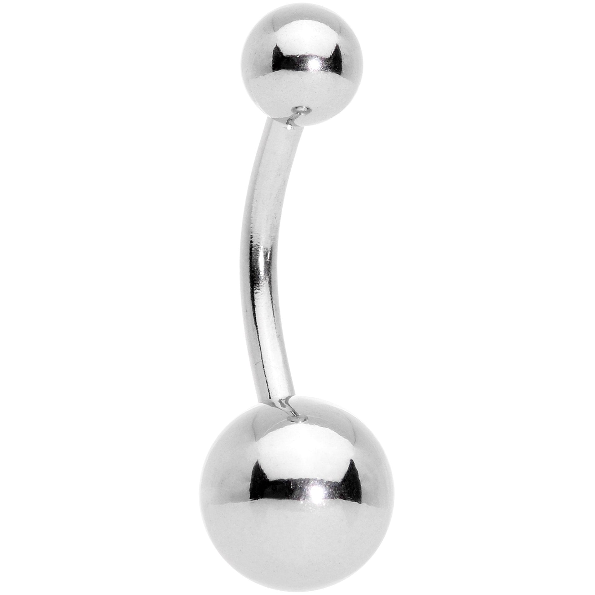 Winter Snowflake Belly Ring Set of 4 in Gold and Silver Tone - Image 5