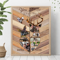 Personalized Couple Deer Hunting Poster - Upload Photos - Gift Idea Couple/Deer Hunter - You & Me We Got This