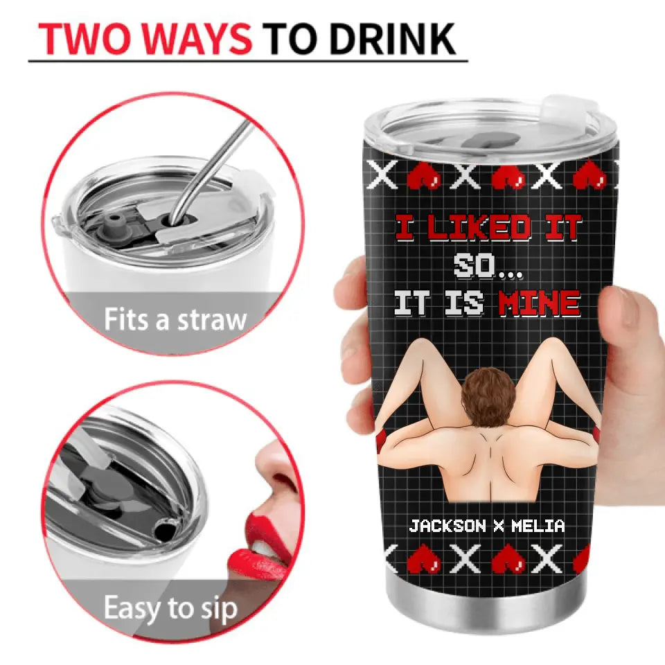 Personalized Couple Tumbler - Gift Idea For Couple/Him/Her/Valentine's Day - To The Best Thing That Ever Happened To Me And My Wiener