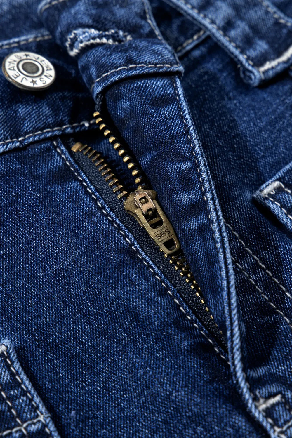 Wide Leg Pocketed High Waist Jeans