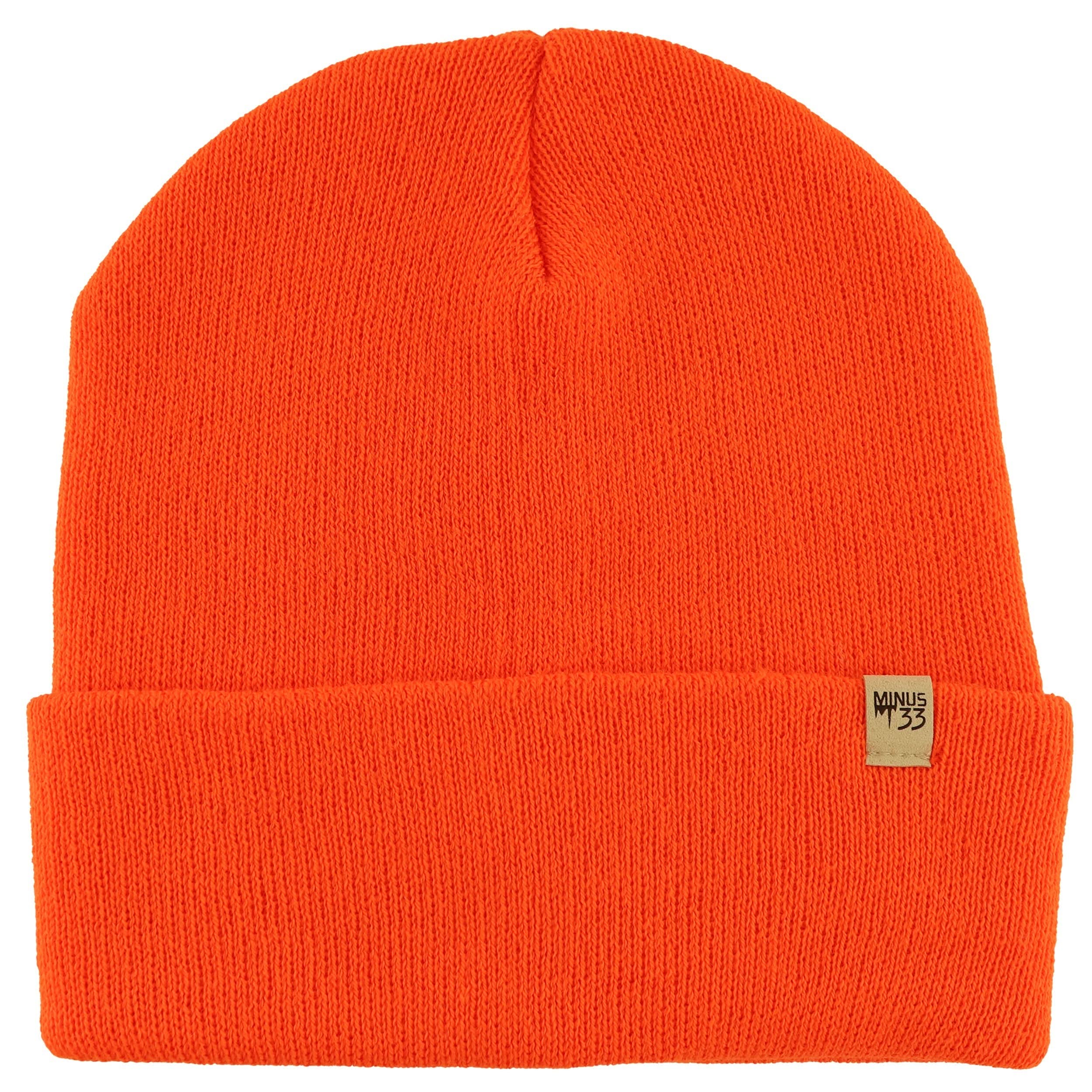 Midweight Merino Wool Cuffed Beanie for Outdoor Activity